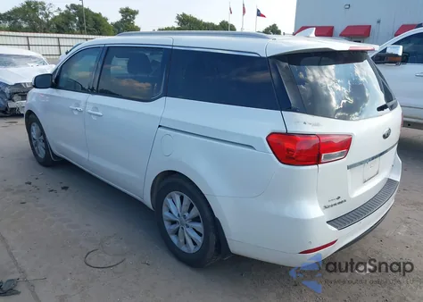 2015 Kia Sedona Ex из США, поврежденный, VIN KNDMC5C12F6024512